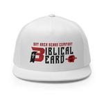 Biblical Beard Sport Trucker Cap(Black text)